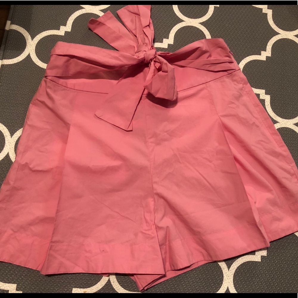 Amazing J Crew High Waisted Pink Shorts Size 6 NWT